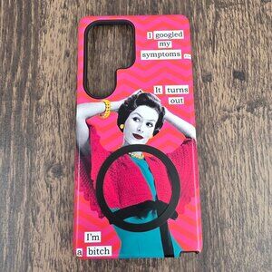 Stringberry Tough Case Samsung Galaxy S25 Ultra Clare Jordan Googled Dual Layer